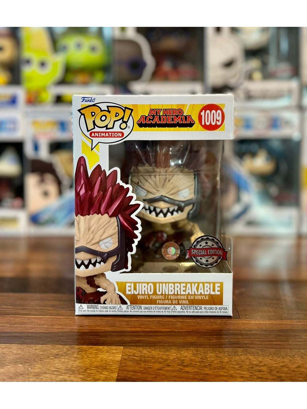 Funko Pop! 1009 My Hero Academia anime Eljiro Unbreakable Special Edition
